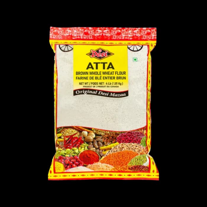 Desi Whole Wheat Atta Brown